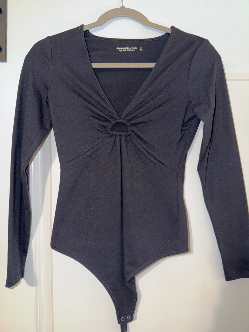NWT Abercrombie & Fitch Long-Sleeve Bodysuit S